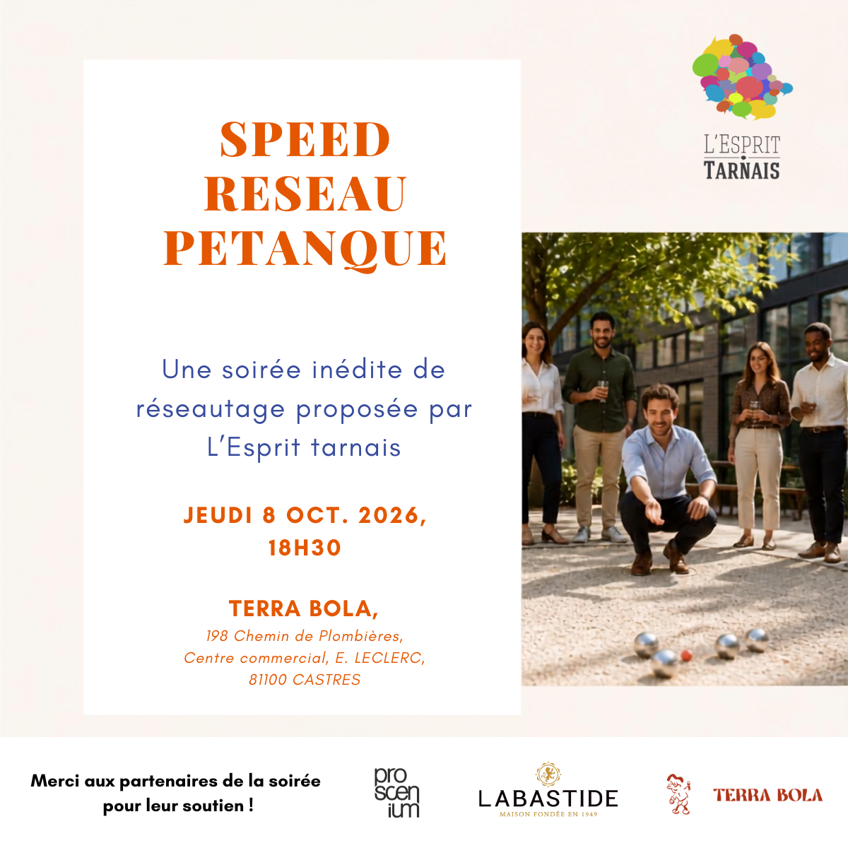 SPEED RÉSEAU PÉTANQUE
